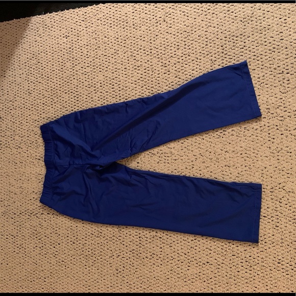 Nylon cheer warm up pants. Size: medium never worn - Picture 2 of 2